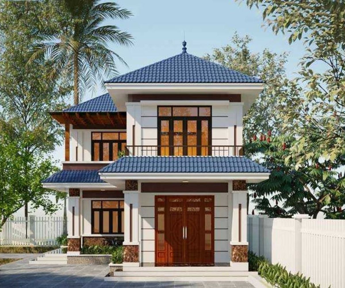 Thiết kế này giúp cân bằng giữa thẩm mỹ và chi phí xây dựng (Ảnh: Sưu tầm)