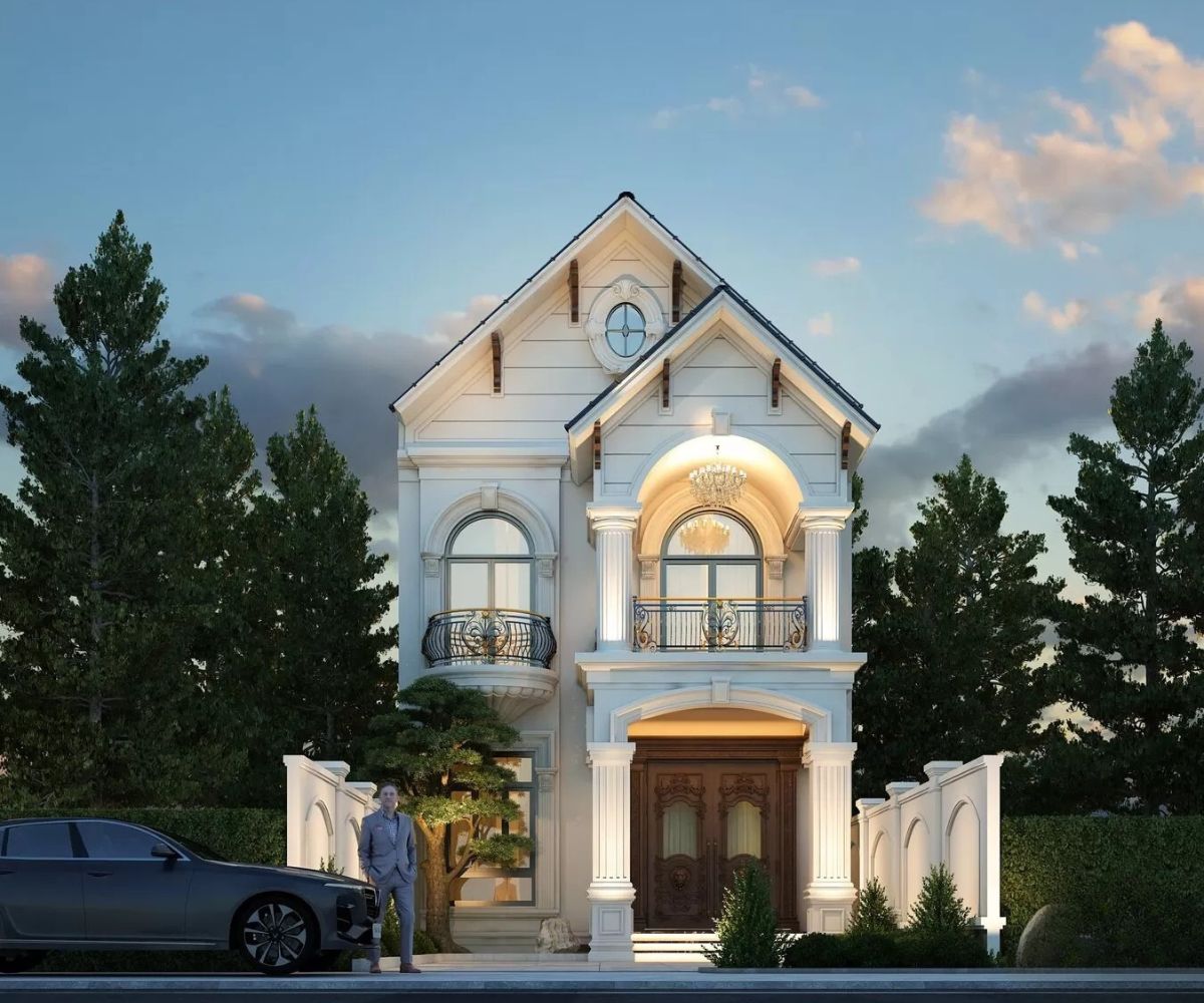 Thiết kế 2 phòng ngủ phù hợp với mẫu biệt thự 2 tầng 1 tỷ diện tích nhỏ (Ảnh: Sưu tầm)