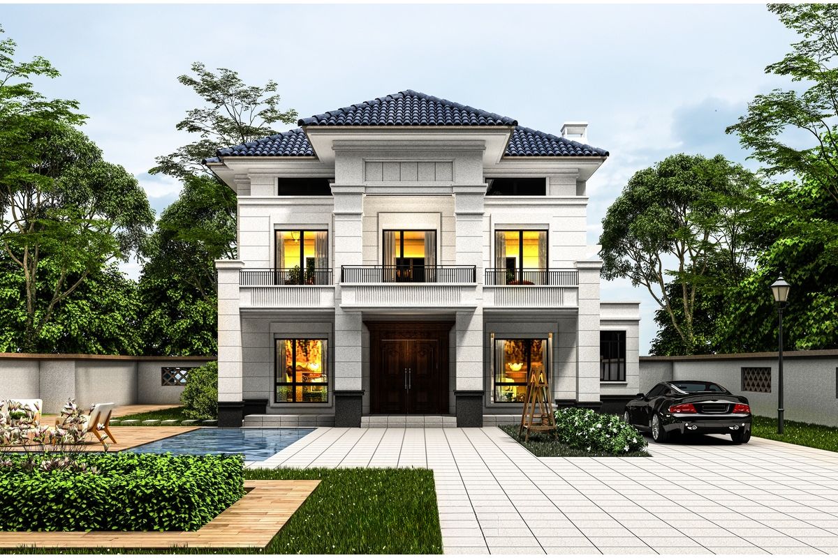 Lựa chọn đúng giải pháp giúp bạn sở hữu biệt thự tân cổ điển 2 tầng 1 tỷ đẹp, bền và tối ưu chi phí (Ảnh: Sưu tầm)