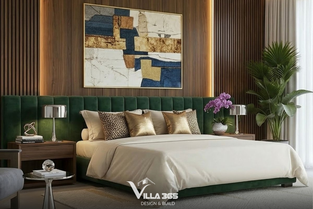 Bố trí giường ngủ đúng phong thủy giúp cân bằng năng lượng, đem lại sự thư thái