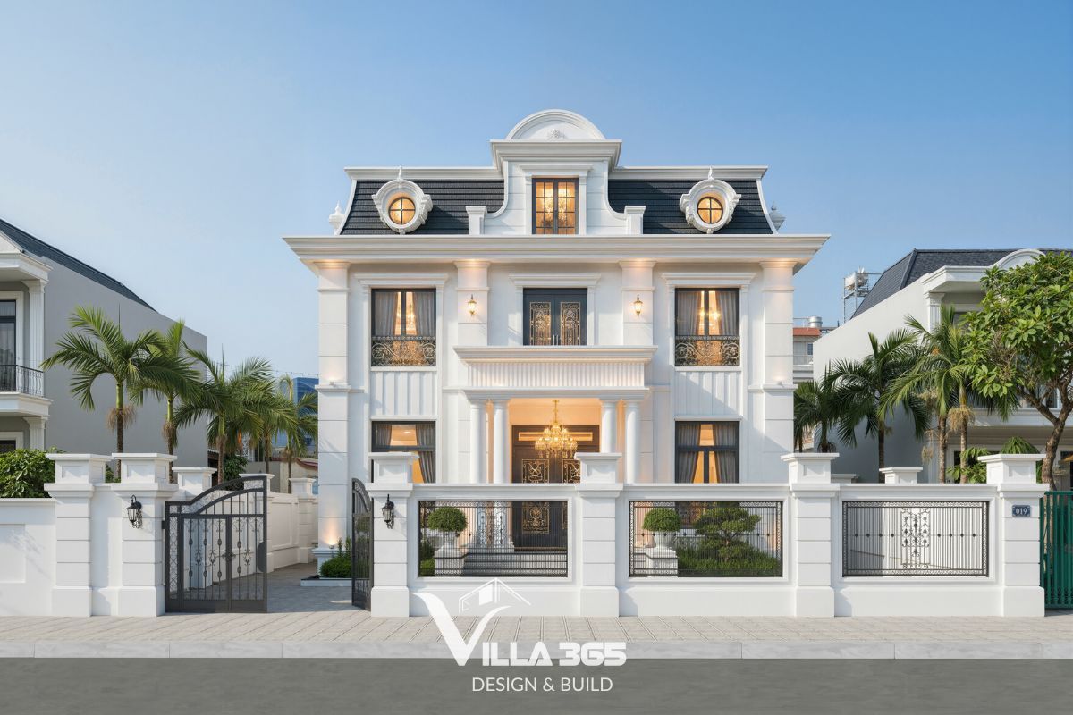 Giá xây biệt thự tân cổ điển được nhiều gia chủ quan tâm tìm hiểu