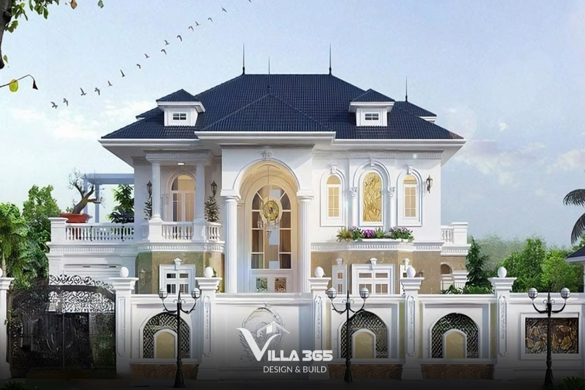 Một ngôi nhà đẹp bắt đầu từ những quyết định đúng đắn khi lựa chọn mẫu biệt thự 2 tầng tân cổ điển 