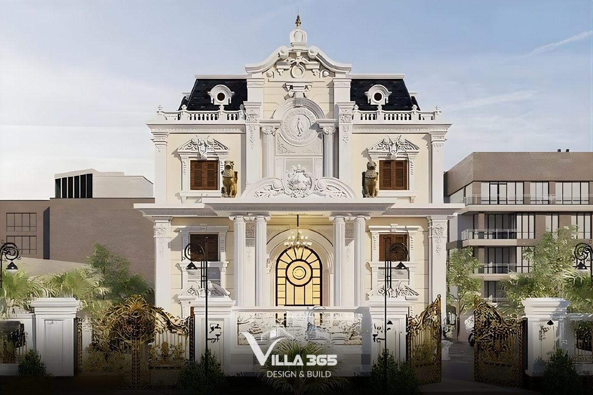 Chi tiết tạo nên sự khác biệt cho một công trình đẹp và thực sự đẳng cấp đến từ tỷ lệ hình khối, hệ phào chỉ và bảng màu chủ đạo 