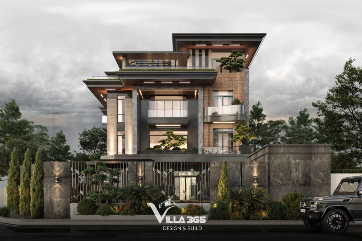 Biệt thự 4 tầng hiện đại – lời giải hoàn hảo cho bài toán không gian sống đẳng cấp giữa đô thị chật hẹp (Ảnh: Sưu tầm)