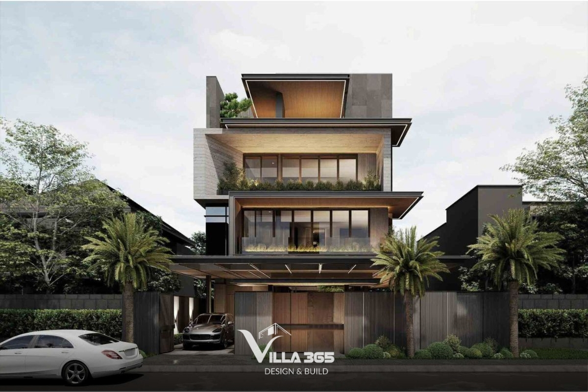 Biệt thự 4 tầng hiện đại chinh phục gia chủ bằng thiết kế tối giản, tinh tế và tràn ngập ánh sáng tự nhiên (Ảnh: Sưu tầm)