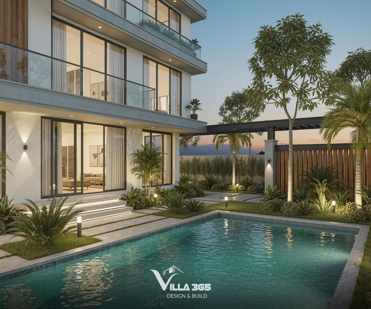 Mẫu biệt thự có hồ bơi hiện đại không chỉ đẹp mà còn thu hút tài lộc, cân bằng năng lượng sống theo phong thủy