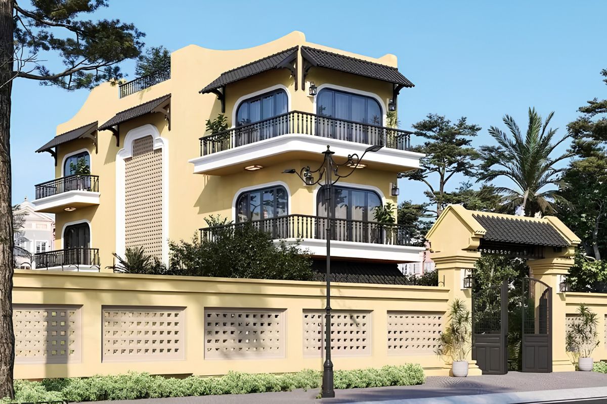 Không gian sống của biệt thự Đông Dương mang lại sự thư thái và đẳng cấp (Ảnh: Sưu tầm)