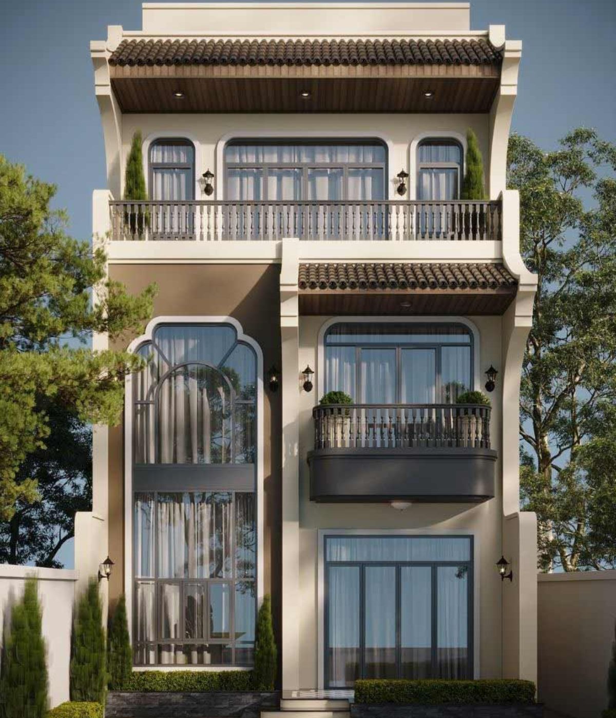 Vật liệu mới giúp biệt thự Đông Dương mang hơi thở thời đại (Ảnh: Sưu tầm)