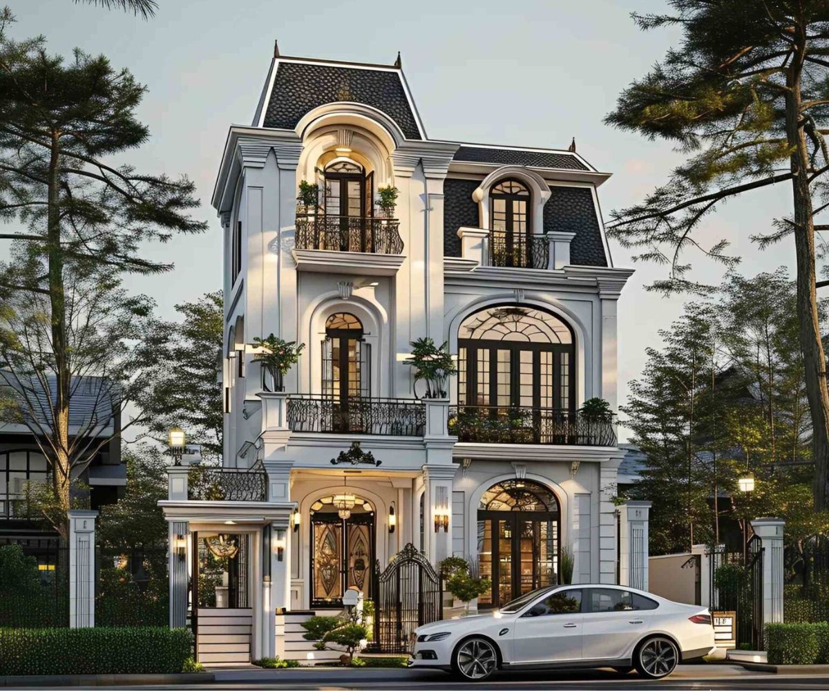 Thiết kế biệt thự Indochine có mức giá linh hoạt theo yêu cầu (Ảnh: Sưu tầm)