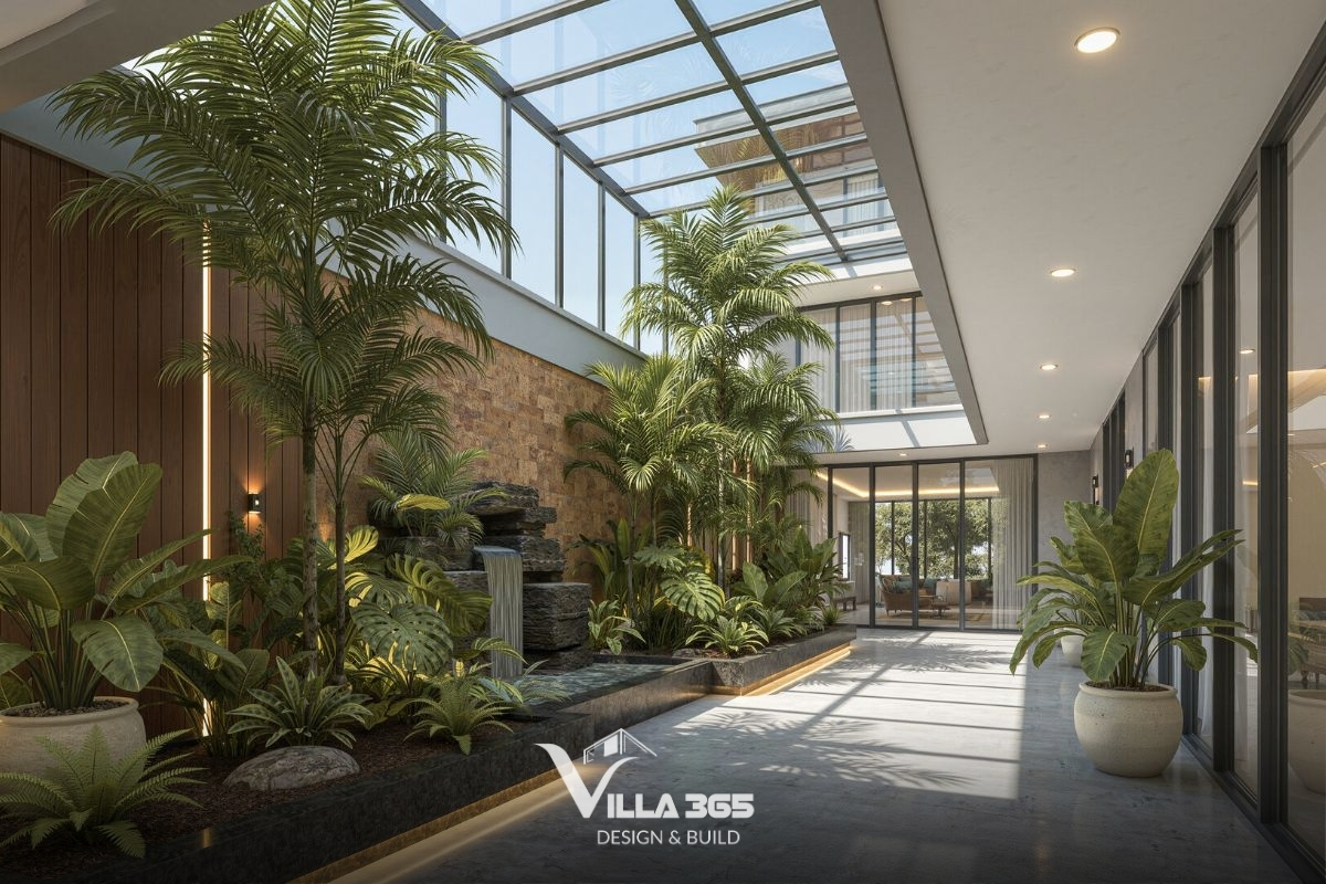 Công trình lấy trải nghiệm an tĩnh làm trung tâm tổ chức không gian