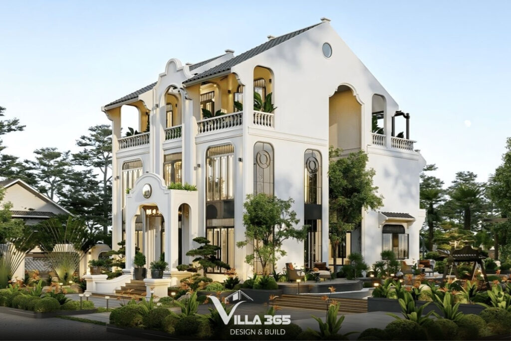 Mẫu biệt thự mái Thái đẹp
