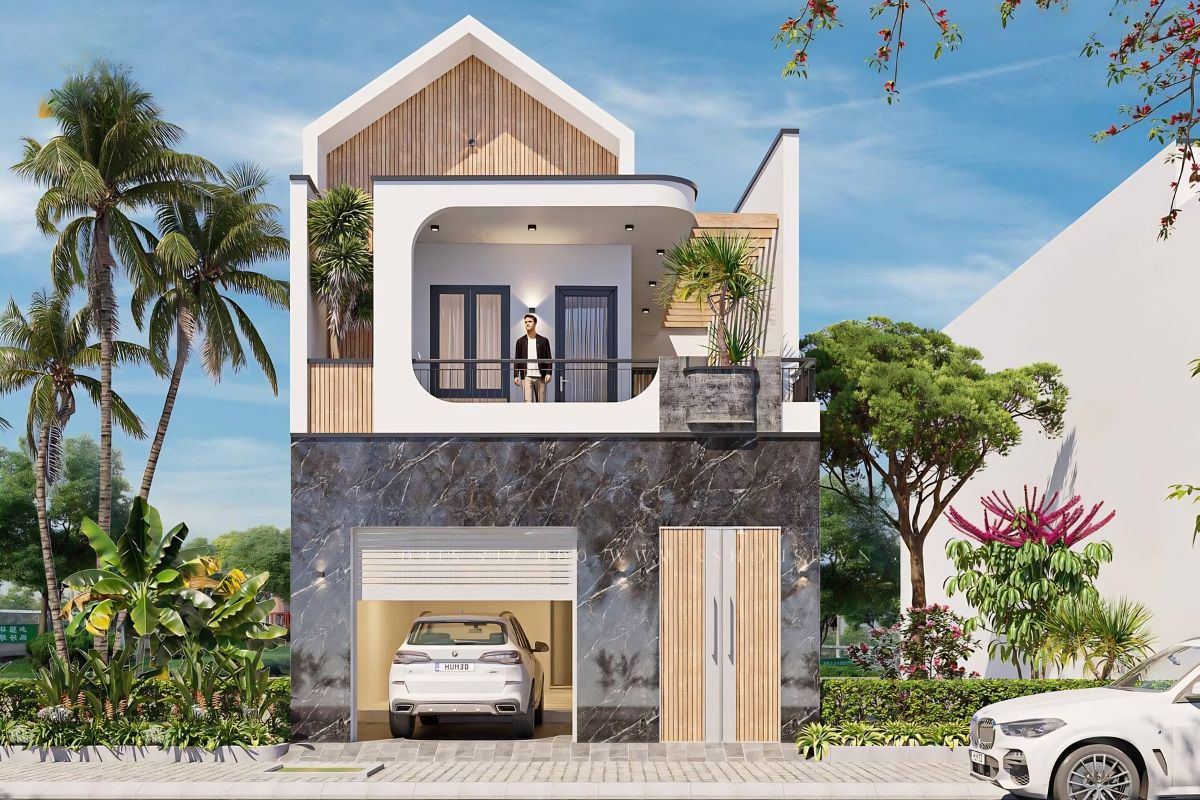 Tiện nghi hiện đại với biệt thự 10x20m có gara – giải pháp sống chuẩn đô thị (Ảnh: Sưu tầm)