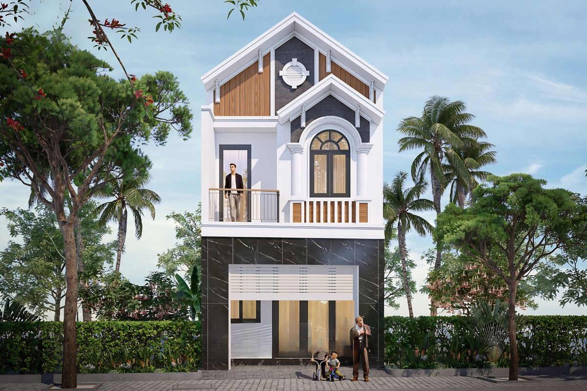 Những kinh nghiệm quan trọng khi xây mẫu biệt thự 2 tầng 10x20m bạn không nên bỏ qua (Ảnh: Sưu tầm)