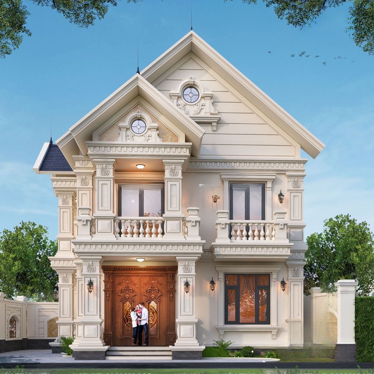 Sự kết hợp giữa kiến trúc hiện đại và truyền thống giúp công trình trở thành lựa chọn phổ biến tại Việt Nam (Ảnh: Sưu tầm)