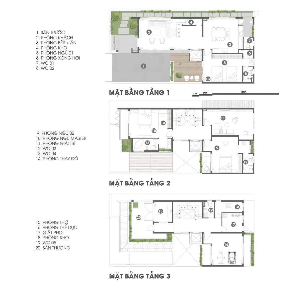 99+ Mẫu biệt thự 200m2 đẹp & bảng dự toán chi phí chi tiết 2026 14 Bản vẽ biệt thự 200m2 mái bằng mang phong cách hiện đại, tối ưu chi phí (Ảnh: Sưu tầm)