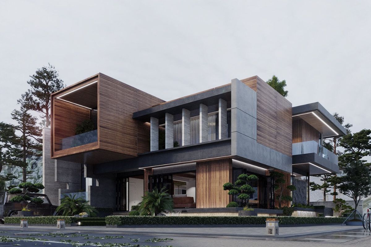 Tổng chi phí xây biệt thự 300m2 phụ thuộc vào mức đầu tư và gói thi công lựa chọn (Ảnh: Sưu tầm)
