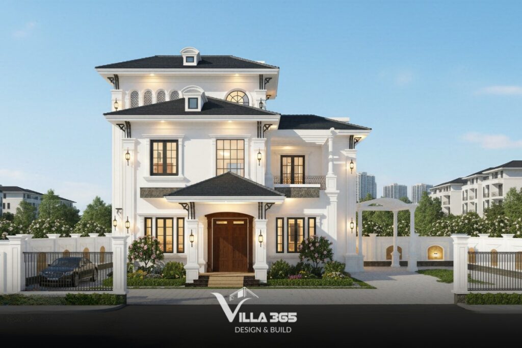 Mẫu thiết kế biệt thự 500m2