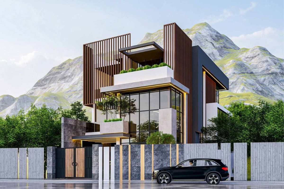 Thiết kế biệt thự 500m2 không chỉ là xây dựng không gian sống mà còn là kiến tạo phong cách sống khác biệt (Ảnh: Sưu tầm)