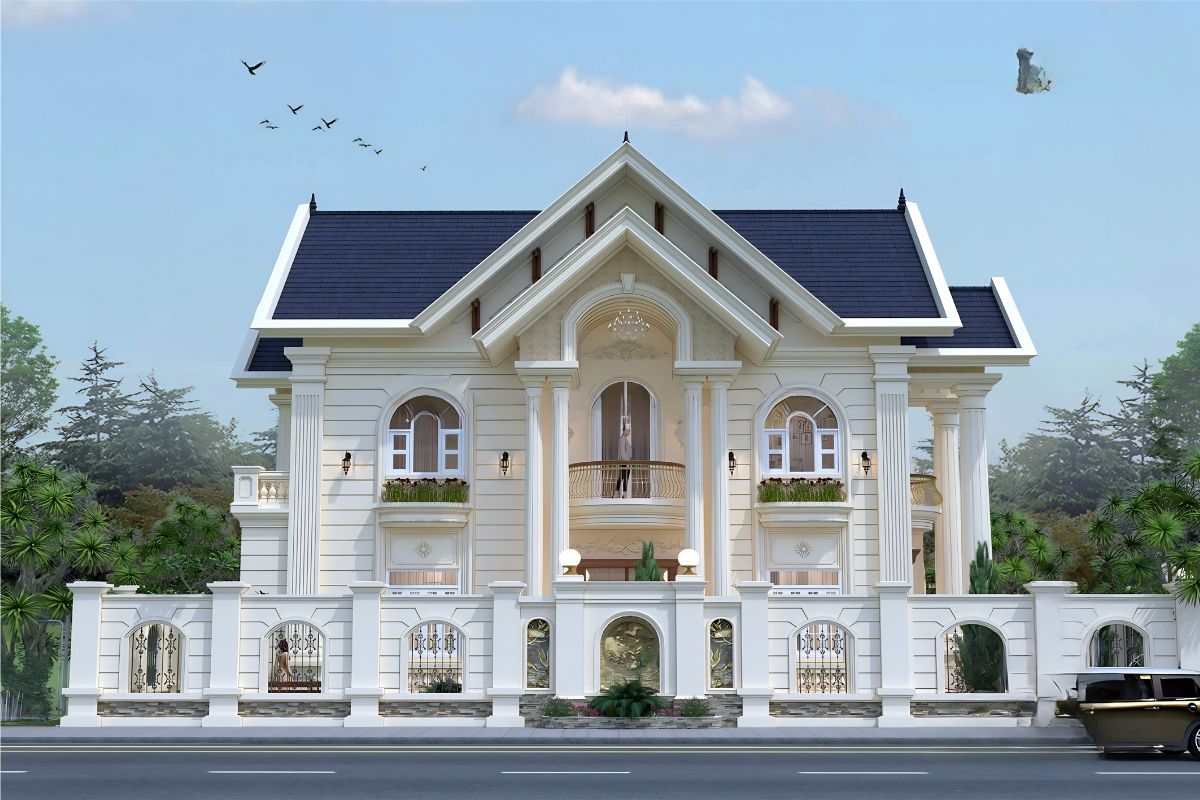 Sự kết hợp giữa kiến trúc tân cổ điển châu Âu và không gian thờ cúng truyền thống tạo nên vẻ đẹp sang trọng nhưng vẫn gần gũi, ấm cúng (Ảnh: Sưu tầm)