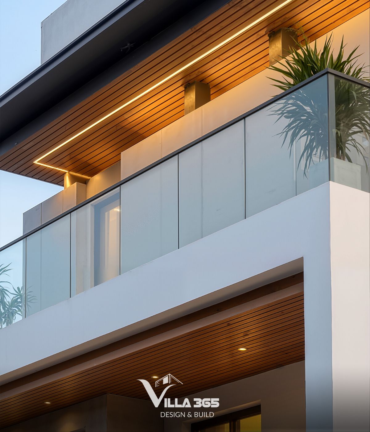 Inner Calm Villa - Biệt thự cân bằng đặc – rỗng linh hoạt, đưa trải nghiệm nghỉ dưỡng vào không gian sống 6 Hệ hiên, mái đua và lam gỗ tạo nên lớp đệm khí hậu, giảm thiểu tác động thời tiết trực tiếp