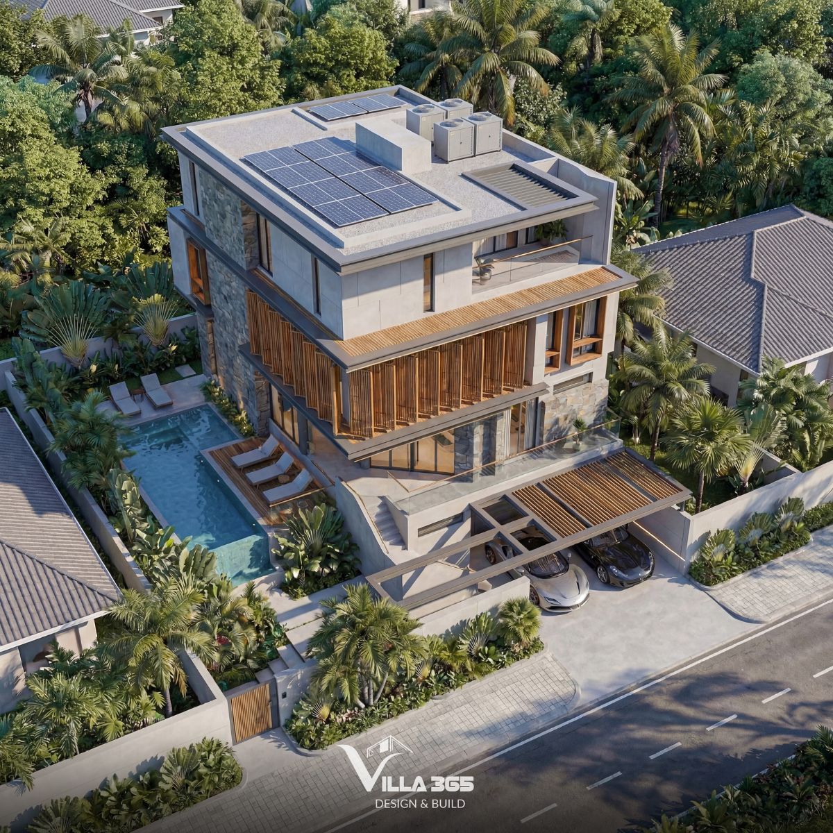 Công trình vận hành theo hướng bền vững với vòng tuần hoàn năng lượng tự nhiên 
