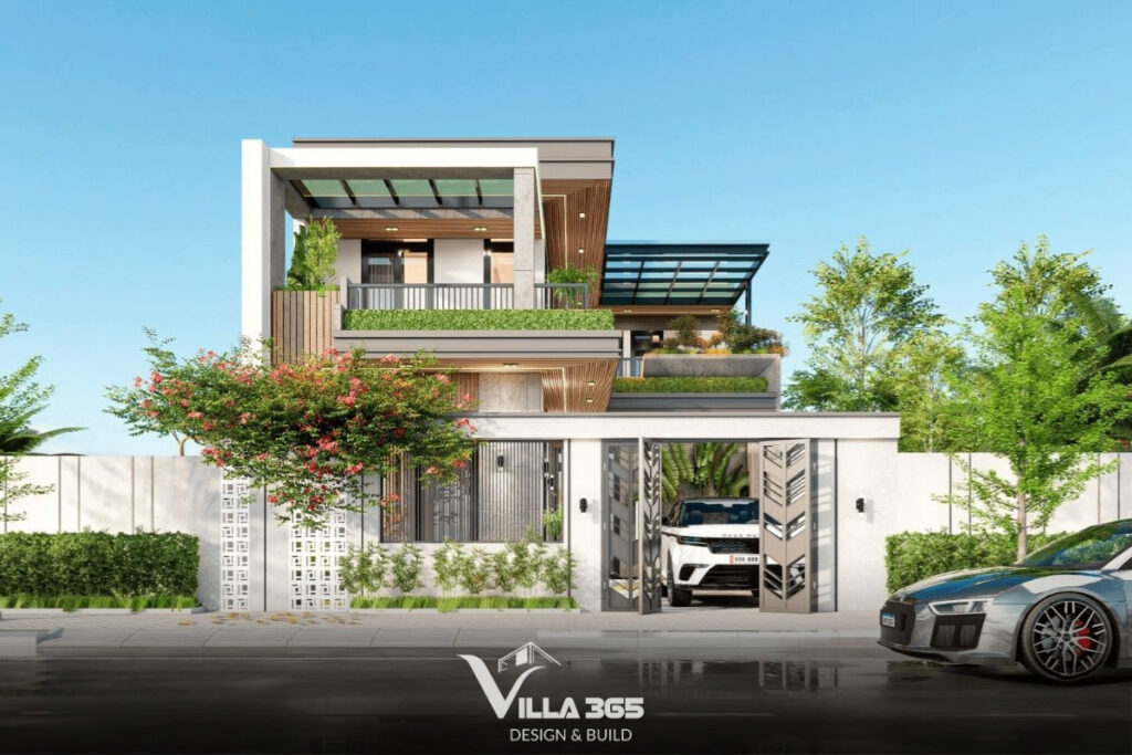 Mẫu thiết kế biệt thự 200m2