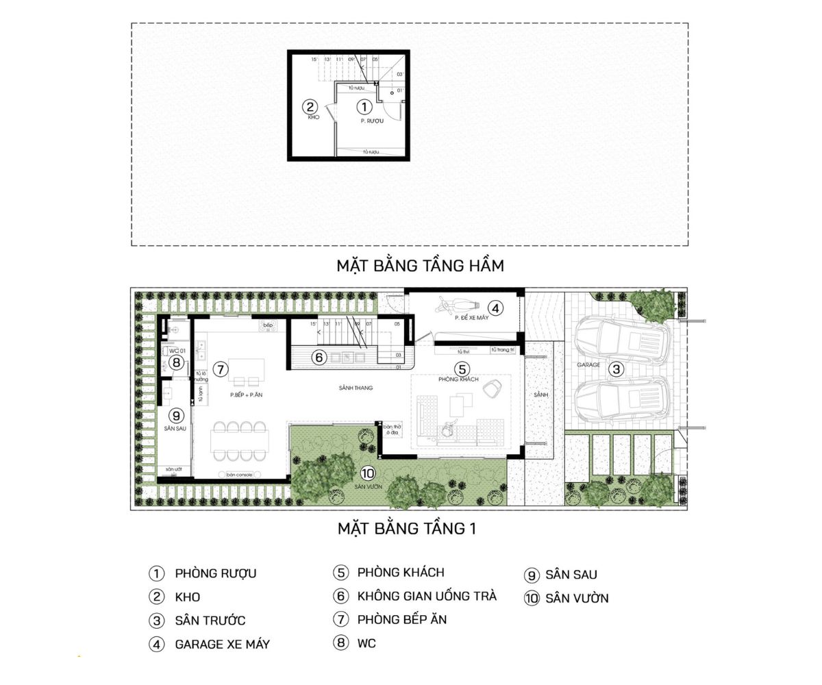 Bản vẽ biệt thự 250m2 mái bằng tối ưu không gian, phù hợp phong cách hiện đại đô thị (Ảnh: Sưu tầm)