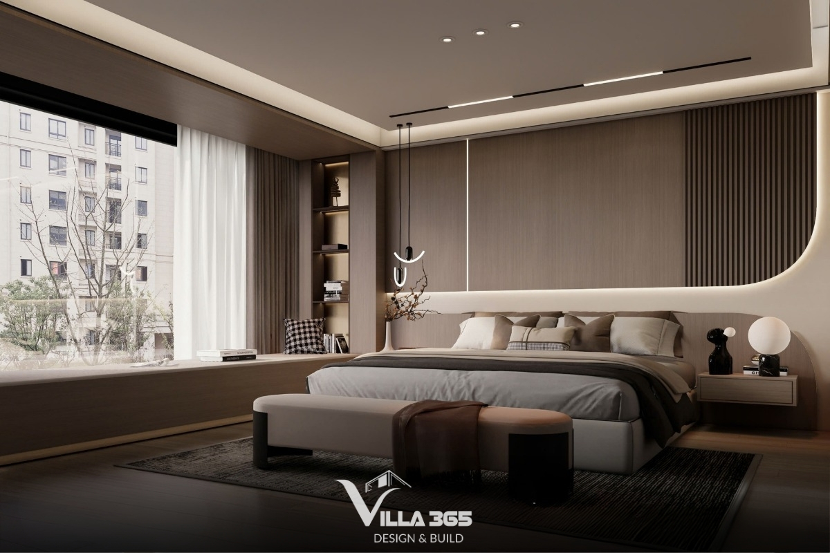 Layered Villa - Giải pháp thiết kế không gian cho gia đình nhiều thế hệ 9 Hệ cửa kính mở rộng không gian và tăng cường kết nối trong – ngoài