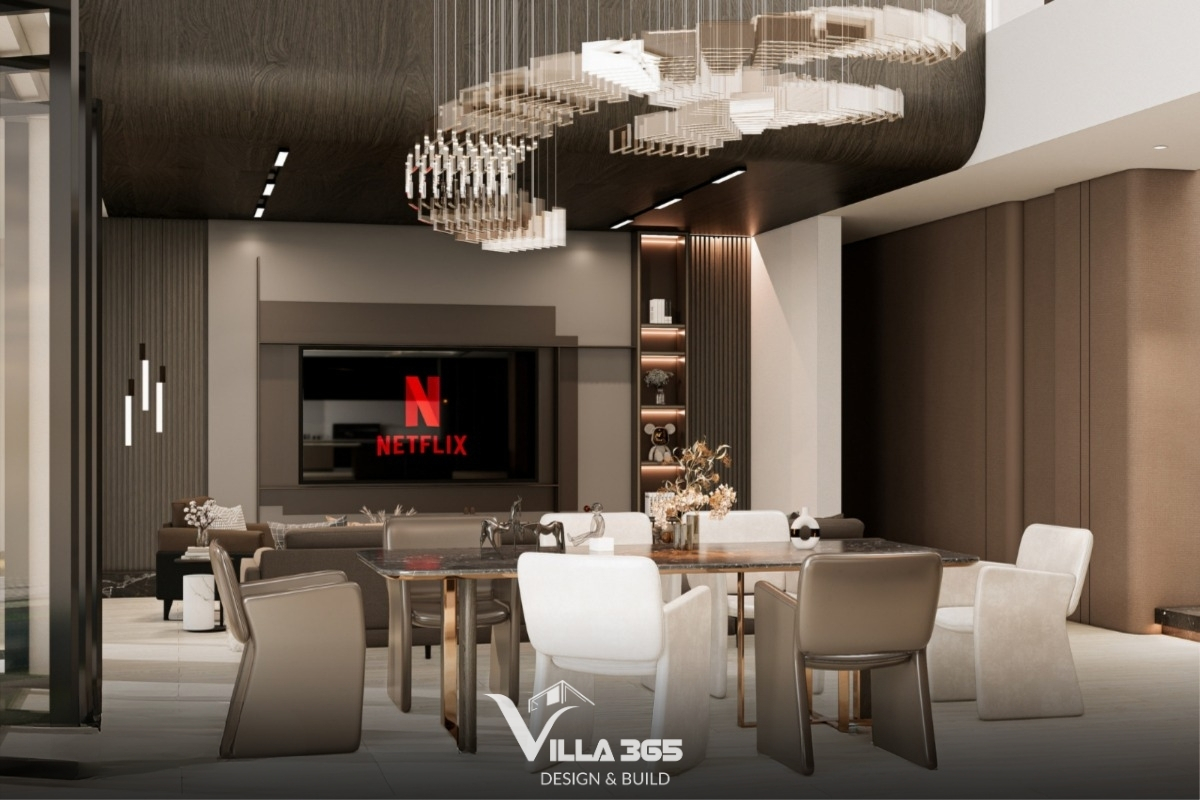 Layered Villa - Giải pháp thiết kế không gian cho gia đình nhiều thế hệ 5 Bảng màu trung tính ấm là lựa chọn tối ưu cho không gian sống đa thế hệ