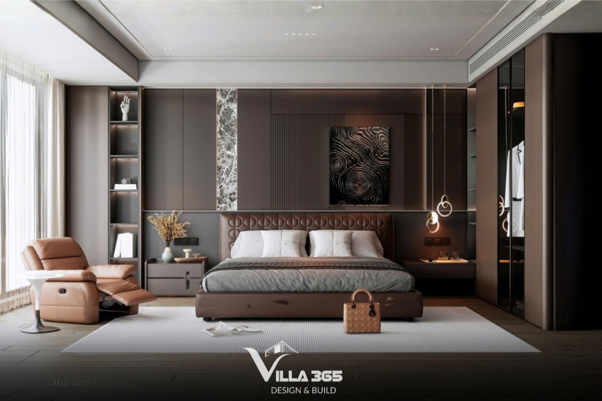 Layered Villa - Giải pháp thiết kế không gian cho gia đình nhiều thế hệ 4 Giải pháp cách âm cho phòng ngủ phản ánh sự thấu hiểu nhịp sống khác biệt của các thế hệ
