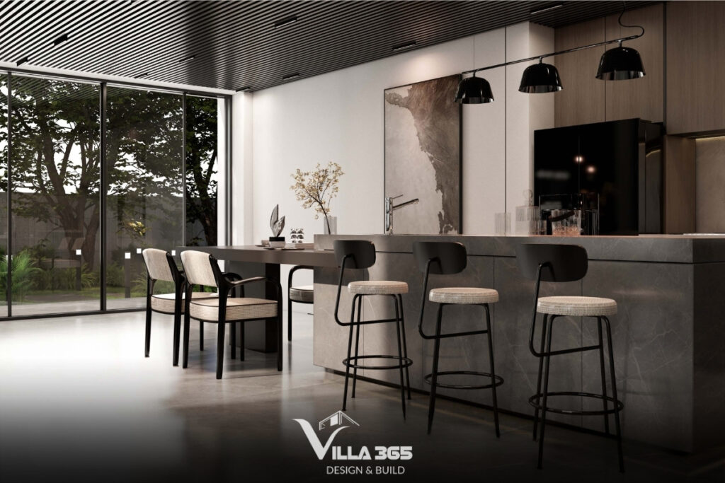 thiết kế nội thất biệt thự Lumière Villa