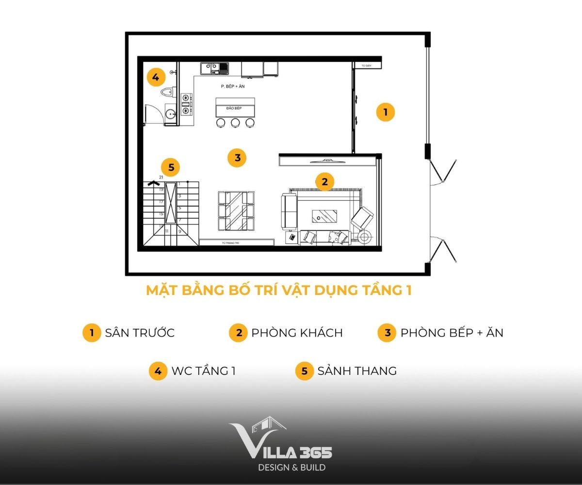 Các bản vẽ thiết kế của Nix Villa 1