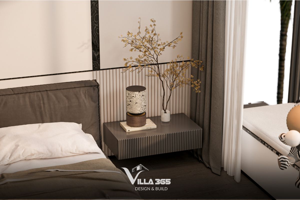 Thiết kế nội thất biệt thự The Garden Villa mang tinh thần Zen và dấu ấn bản địa 8 Tông màu trầm ấm giúp không gian nội thất đạt được trạng thái tĩnh tại và cân bằng