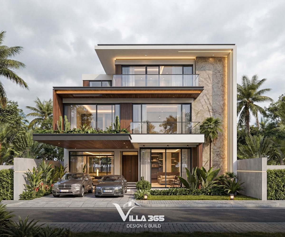Spine Villa là câu trả lời hữu ích cho bài toán sống xanh trong biệt thự phố 