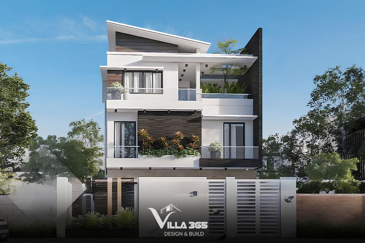 Mẫu thiết kế biệt thự 400m2 đẳng cấp, bản vẽ công năng & báo giá 2026 3 Mẫu thiết kế biệt thự 400m2 3 tầng sang trọng phù hợp với gia đình đông thành viên yêu thích không gian sống đa tiện ích