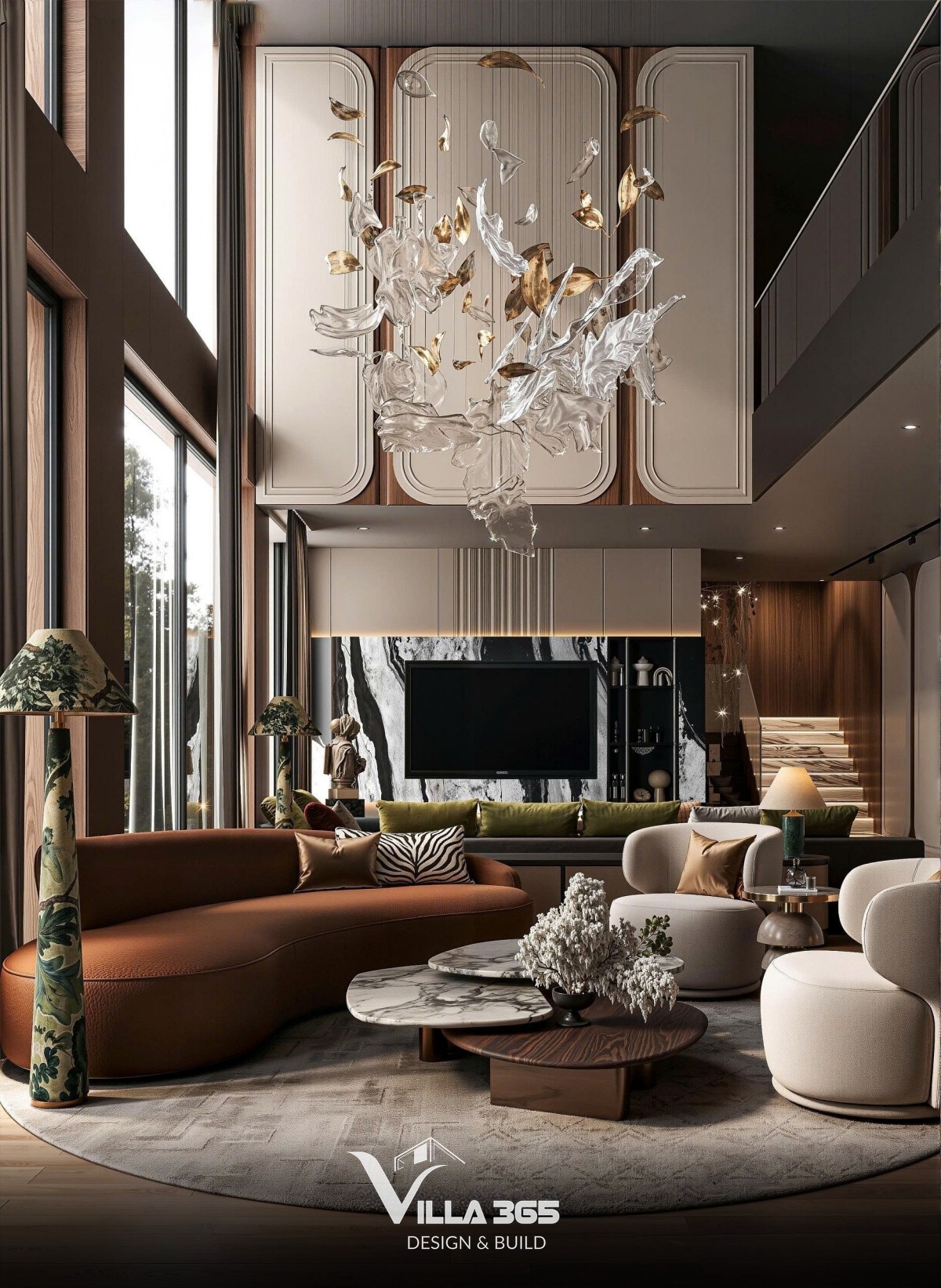 Thi công nội thất biệt thự hiện đại tích hợp Smart Home giúp nâng tầm trải nghiệm sống tiện nghi
