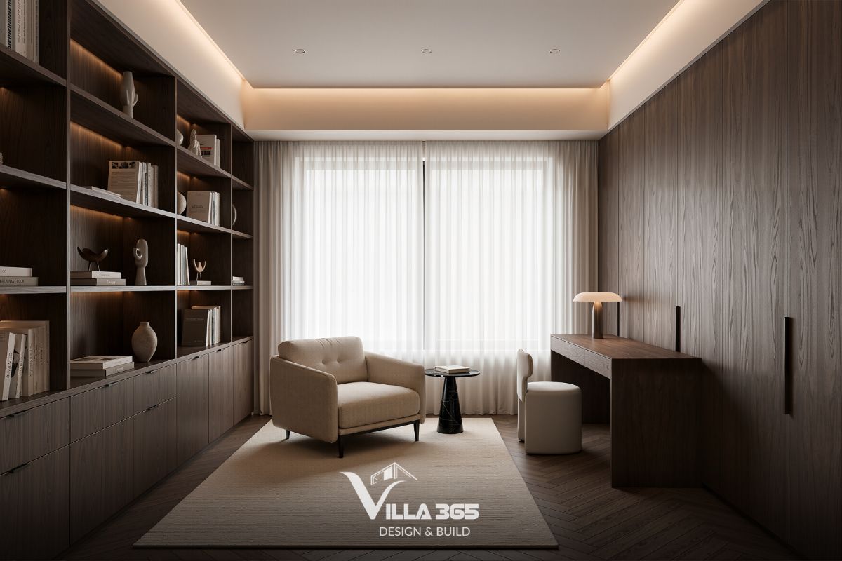 Một phòng làm việc được đầu tư bài bản sẽ góp phần nâng cao chất lượng sống và cân bằng tinh thần 