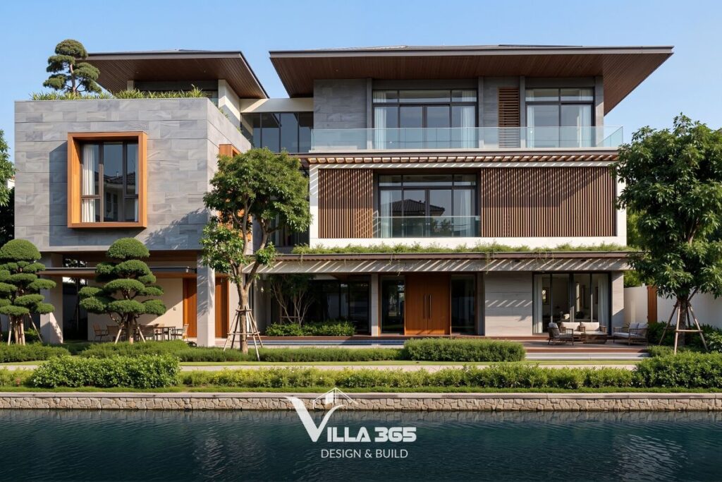 Hà Thanh Villa - Biệt thự ngoại ô với thiết kế mở