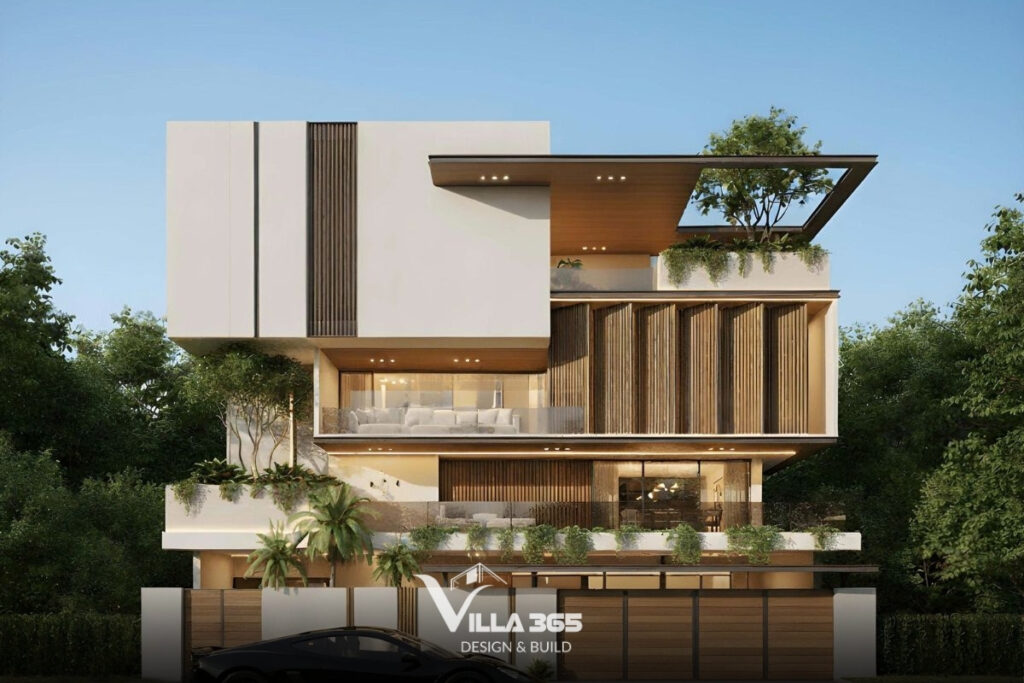 Bài viết biệt thự 1 trệt 3 lầu