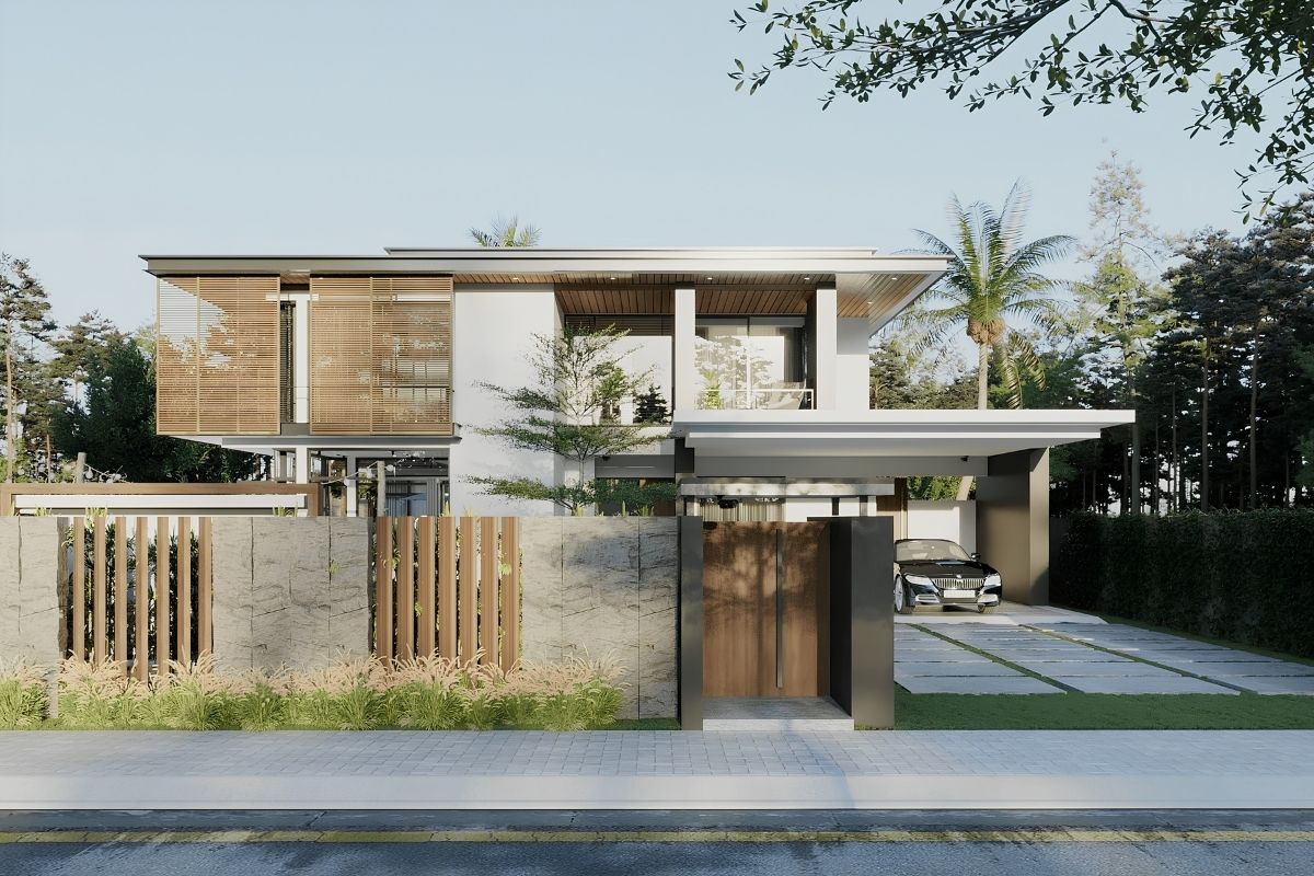 Phong cách hiện đại phù hợp với nhiều mức đầu tư và nhu cầu sử dụng khác nhau  (Ảnh: Sưu tầm)