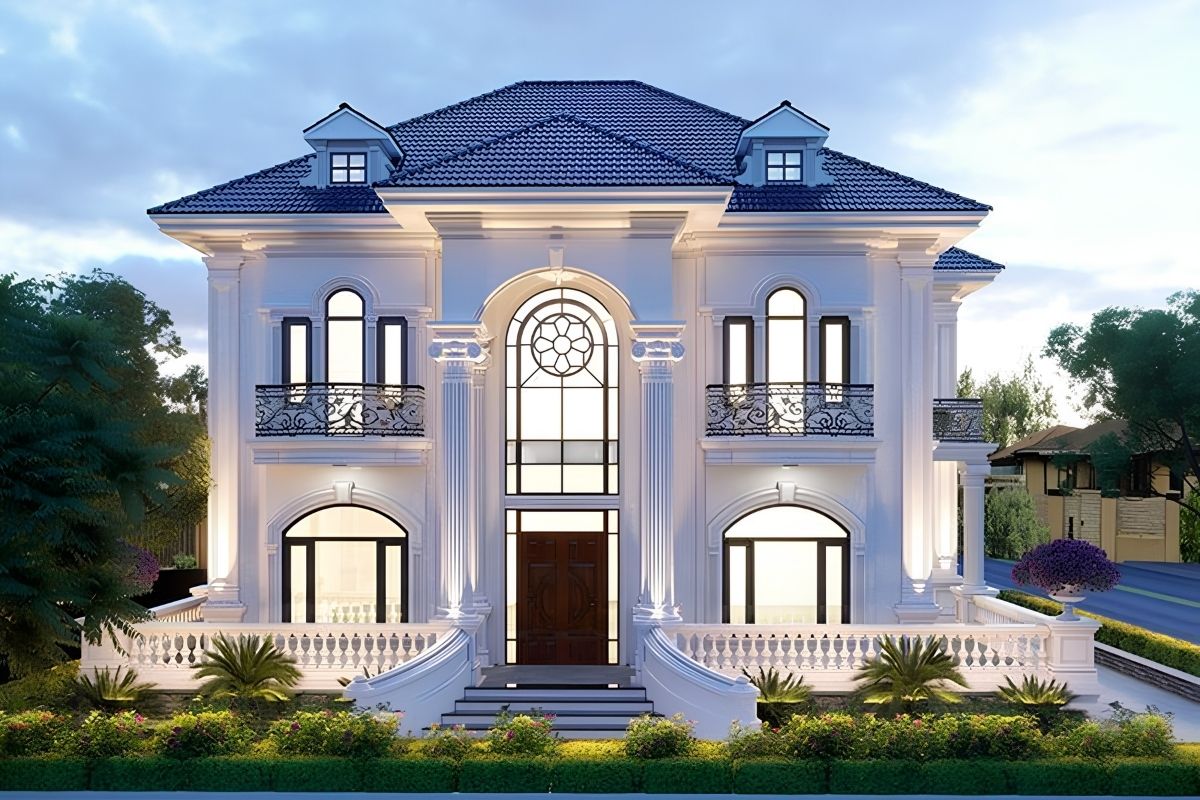 Những chi tiết phào chỉ được tiết chế hợp lý giúp công trình thanh lịch hơn theo thời gian (Ảnh: Sưu tầm)