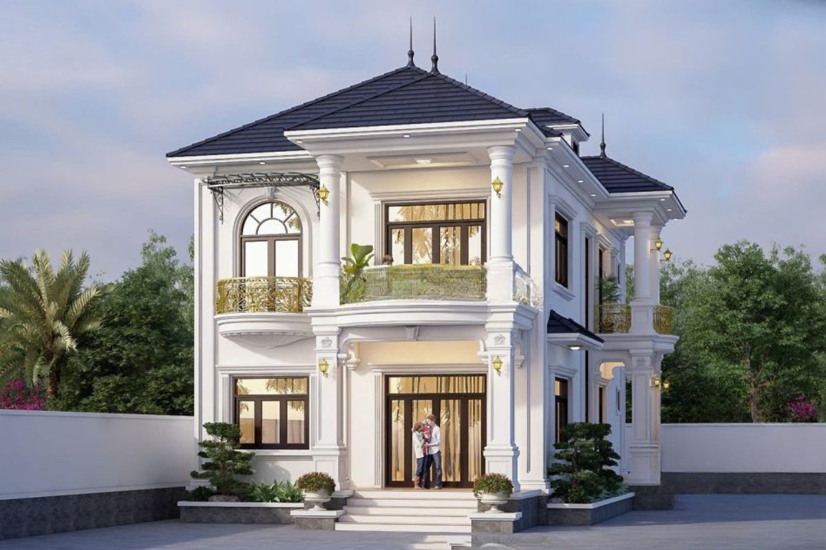 Sang trọng nhưng không quá cầu kỳ, biệt thự tân cổ điển mặt tiền 9m chinh phục nhiều gia chủ bởi vẻ đẹp thanh lịch và đẳng cấp (Ảnh: Sưu tầm)