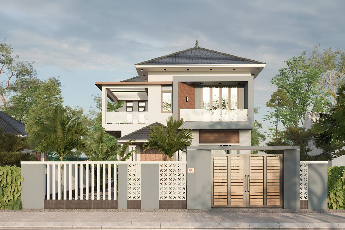 Ngày càng nhiều gia chủ lựa chọn mái Nhật khi tìm kiếm giải pháp kiến trúc hiện đại nhưng không kém phần sang trọng (Ảnh: Sưu tầm)