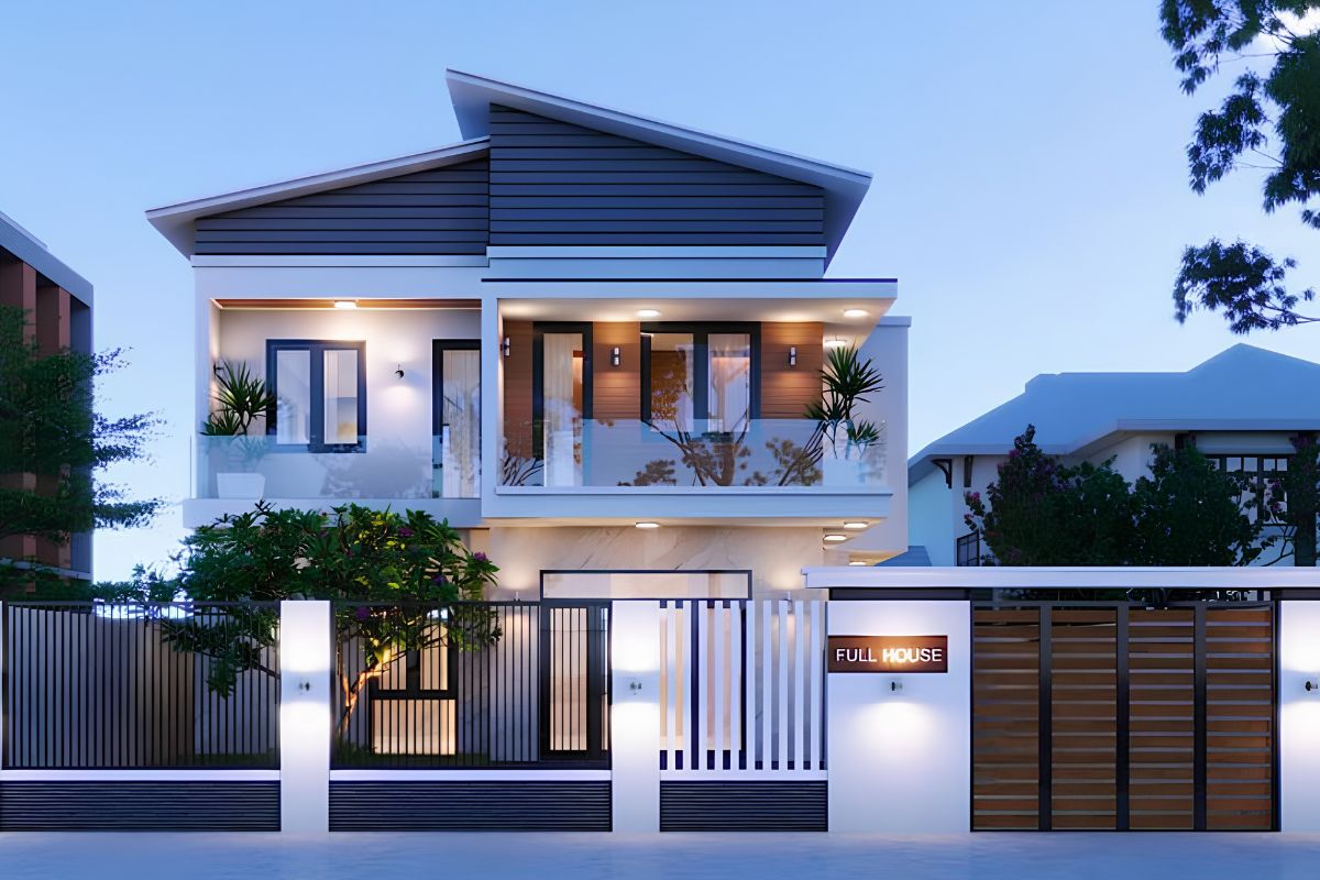 Sự phá cách trong hình khối kiến trúc tạo nên hiệu ứng thị giác mạnh mẽ và đầy cá tính (Ảnh: Sưu tầm)