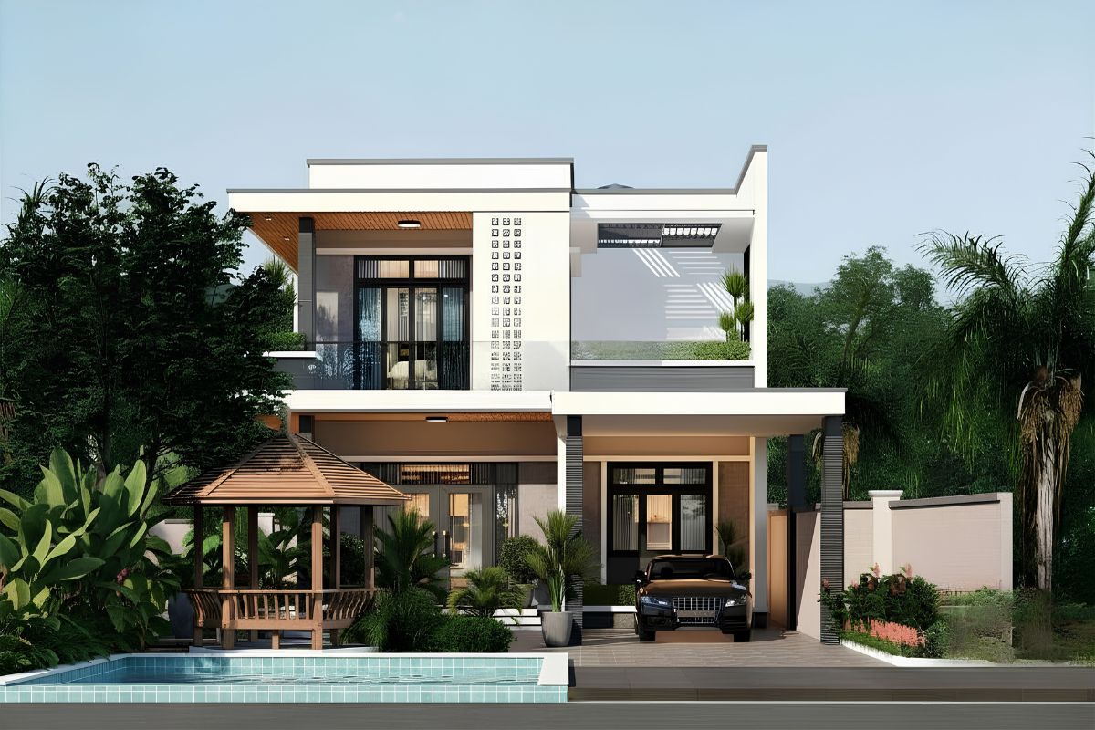 Đây là lựa chọn lý tưởng cho những gia đình mong muốn sở hữu không gian sống mang hơi hướng nghỉ dưỡng tại gia (Ảnh: Sưu tầm)