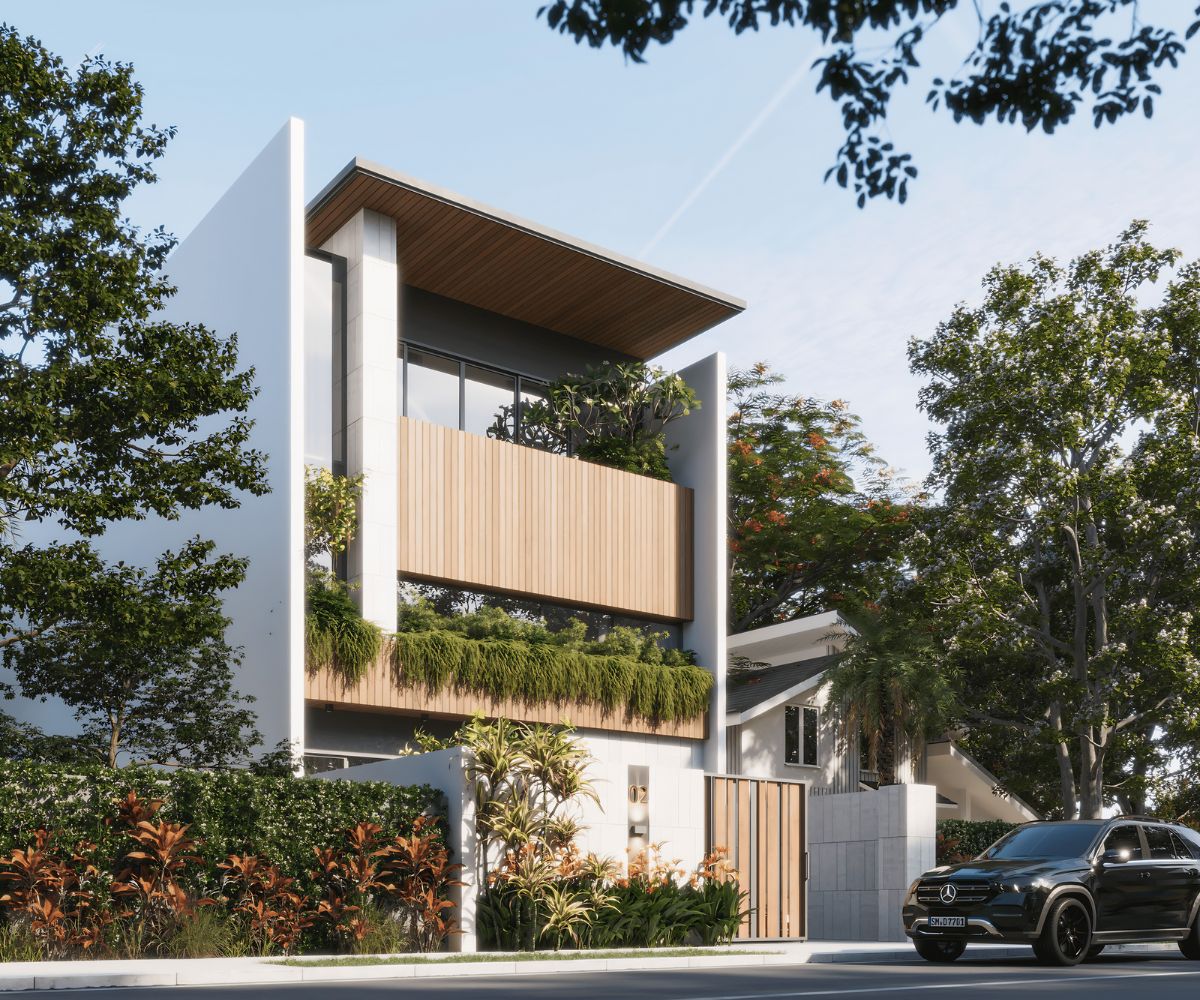 Biệt thự 3 tầng 100m2 là lựa chọn cân bằng giữa diện tích, công năng và giá trị thẩm mỹ cho gia đình hiện đại (Ảnh: Sưu tầm)