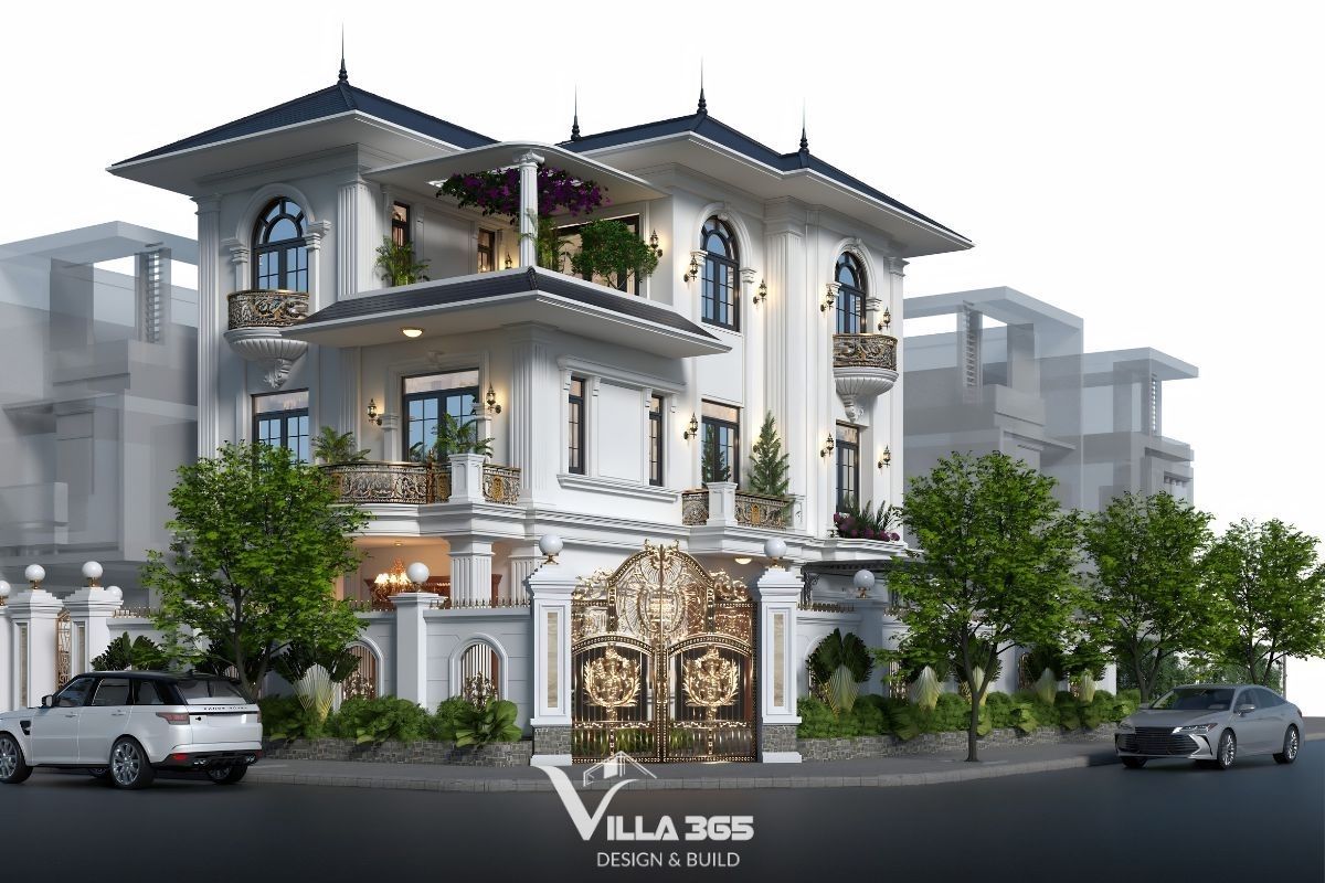biệt thự 3 tầng 2 mặt tiền