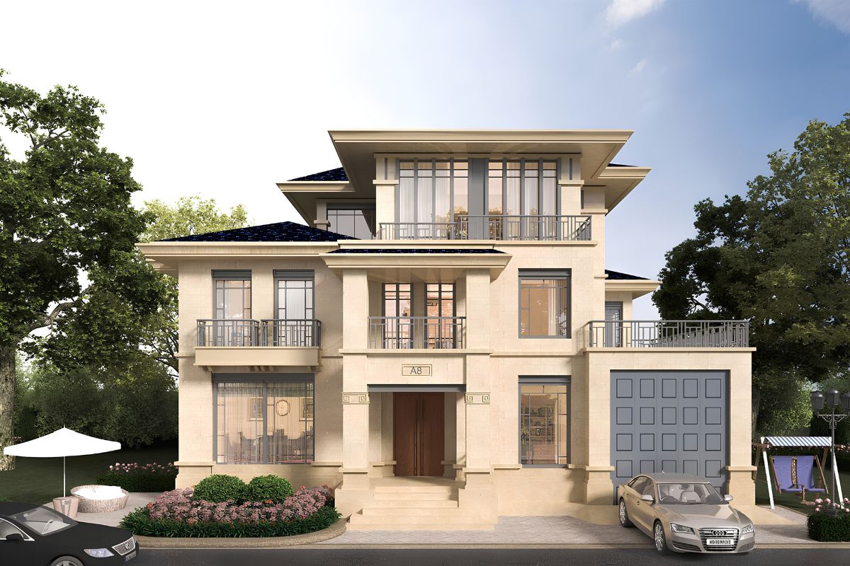 Không chỉ là nơi ở, biệt thự 3 tầng 300m2 còn là tuyên ngôn về phong cách sống, được cá nhân hóa để phản ánh dấu ấn riêng của gia chủ (Ảnh: Sưu tầm)
