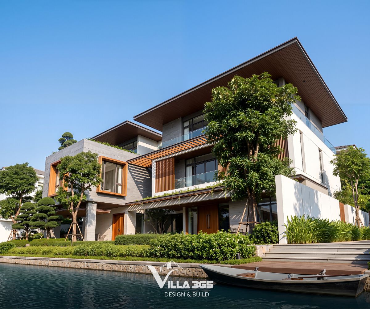 Hà Thanh Villa - Biệt thự ngoại ô với thiết kế mở, hòa trộn cùng cảnh quan sông nước 10 Ngôi nhà ưu tiên thiết kế mở để tăng khả năng lấy sáng tự nhiên và mở rộng cảm nhận về không gian