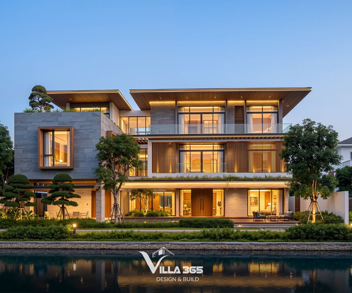 Hà Thanh Villa - Biệt thự ngoại ô với thiết kế mở, hòa trộn cùng cảnh quan sông nước 15 Nhờ khai thác hiệu quả nguồn sáng và gió trời, công trình giảm đáng kể sự phụ thuộc vào các thiết bị cơ điện
